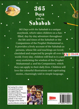 365 Days with the Sahabah By Khalid Perwez (Hardcover)