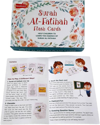 Surah Al-Fatihah Flash Cards