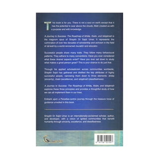 A Journey to Success by Shaykh DR Sajid Umar