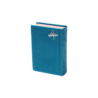 Al Quran Al Kareem (Rainbow Quran in beautiful different leather cover) Pocket Size