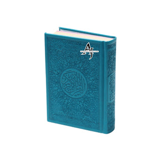 Al Quran Al Kareem (Rainbow Quran in beautiful different leather cover) Pocket Plus Size