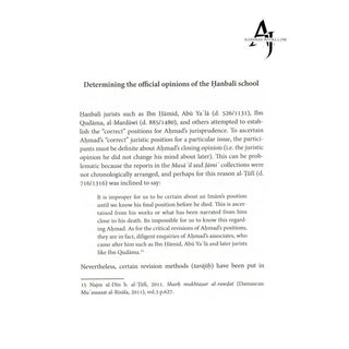 An Epitome of Hanbali Substantive Law By Yusuf b. Abd al-Hadi’s Hanbali