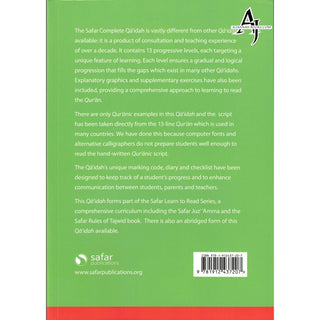 Complete Qaidah,Safar Learn to Read Series