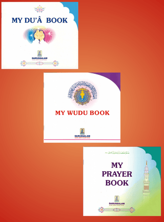 My Dua book,My Prayer Book, My Wudu Book By Darussalam Research Division