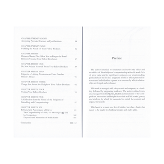 Etiquette and Morals of Companionship