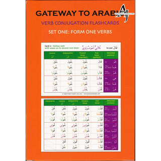 Gateway to Arabic Verb Conjugation Flashcards By Dr. Imran H Alawwiye