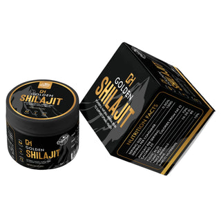 Golden Shilajit – Premium Natural Resin for Vitality & Wellness