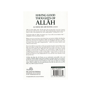 Having Good Thoughts of Allah by Al-Hafiz Ibn Abi Dunya