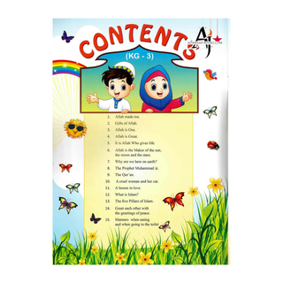 Islamic studies for kids (KG 1-3) By Molvi Abdul Aziz