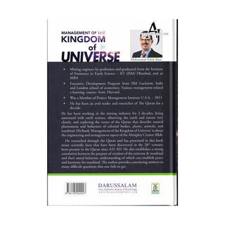 Management Of The Kingdom of Universe (Quranic Perspective)