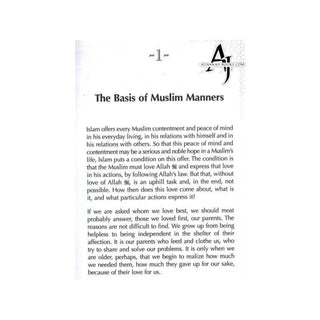 Muslim Manners By Iqbal Ahmad Azami