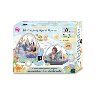 NEW! Arabic Alphabet 5-in-1 Activity Gym & Playmat