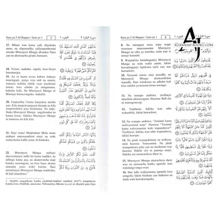 Noble Quran in Swahili Language (Arabic to Sawahili Language Translation)