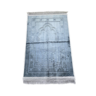 Paded Velvet Prayer Mats (Non Slip) Size (80x120cm)