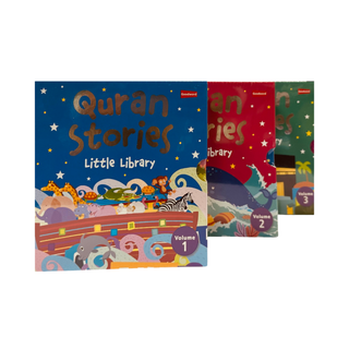 Quran Stories - Little Library - Vol.1-3 (4 Board Books Set)