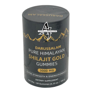 Darussalam Himalayan Shilajit Gummies - Halal Certified-Premium Packaging