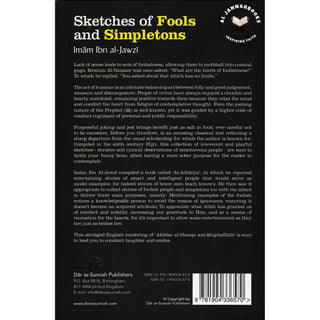 Sketches Of Fools And Simpletons By Abul-Faraj Ibn al-Jawzi