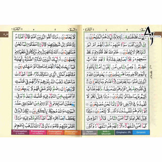 Tajweed Quran Colour Coded (Pakistani-Indian-Persian script)