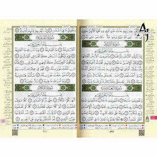 Tajweed Quran In Names Of Allah (Sw) Hard Cover ,Qr Coded,(Whole Quran, Medium Size 8.0 x 5.5 inch)