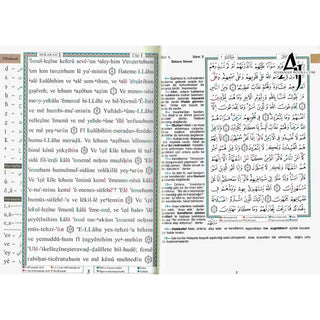 Tajweed Quran In Turkish Translation And Transliteration (Arabic To Turkish Translation And Transliteration)