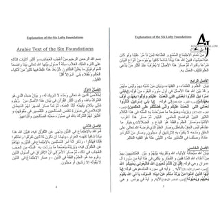 The Explanation of the Six Foundations by Muhammad Ibn Abdul Wahhab