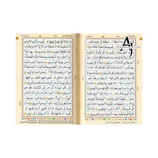 The Holy Quran Tajweed Rules with Colour Coded (Pocket Size) (Persian/Urdu script)