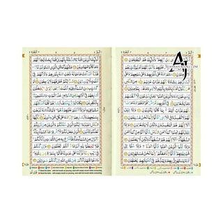 The Holy Quran Tajweed Rules with Colour Coded (Pocket Size) (Persian/Urdu script)