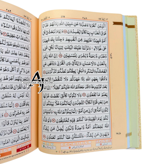 The Holy Quran (Waqf rules colour coded ) Indo-pak & south african script