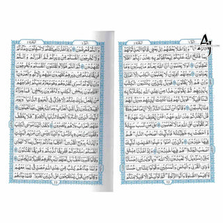 The Quran Arabic Only , 16 Lines Pakistani / Indian/ Persian Script Pocket Size 4.8 x 3.5 Inch For Huffaz (Ref 2)