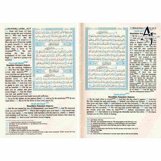 The Quran Sahih International, Arabic Text With English Meanings Medium Size (Hardcover)