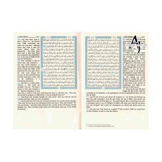 The Quran Sahih International, Arabic Text With English Meanings Medium Size (Hardcover)