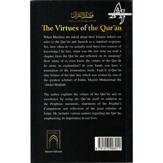 The Virtues of the Qu'ran By Shaykh al-Islam Muhammad ibn 'Abdul-Wahab