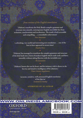 The Qur'an: English translation and Parallel Arabic text