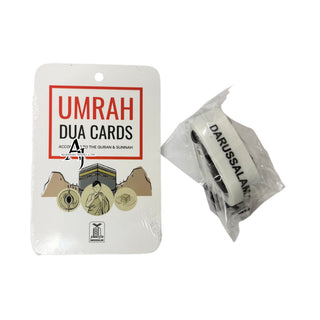 Umrah Dua Cards according to Quran and sunnah