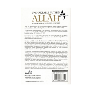 Unshakeable Faith in Allah and the Promise Of Ease After Hardship-Islamic Book By Al Hafiz Ibn Abi Dunya