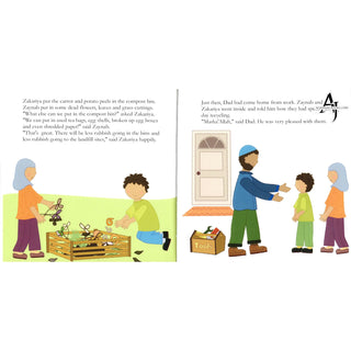 Zaynab and Zakariya Learn to Recycle By Fehmida Ibrahim Shah